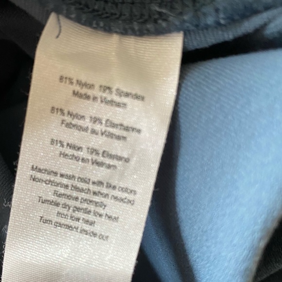 Alo high waisted airbrush legging indigo sz M - Picture 10 of 11